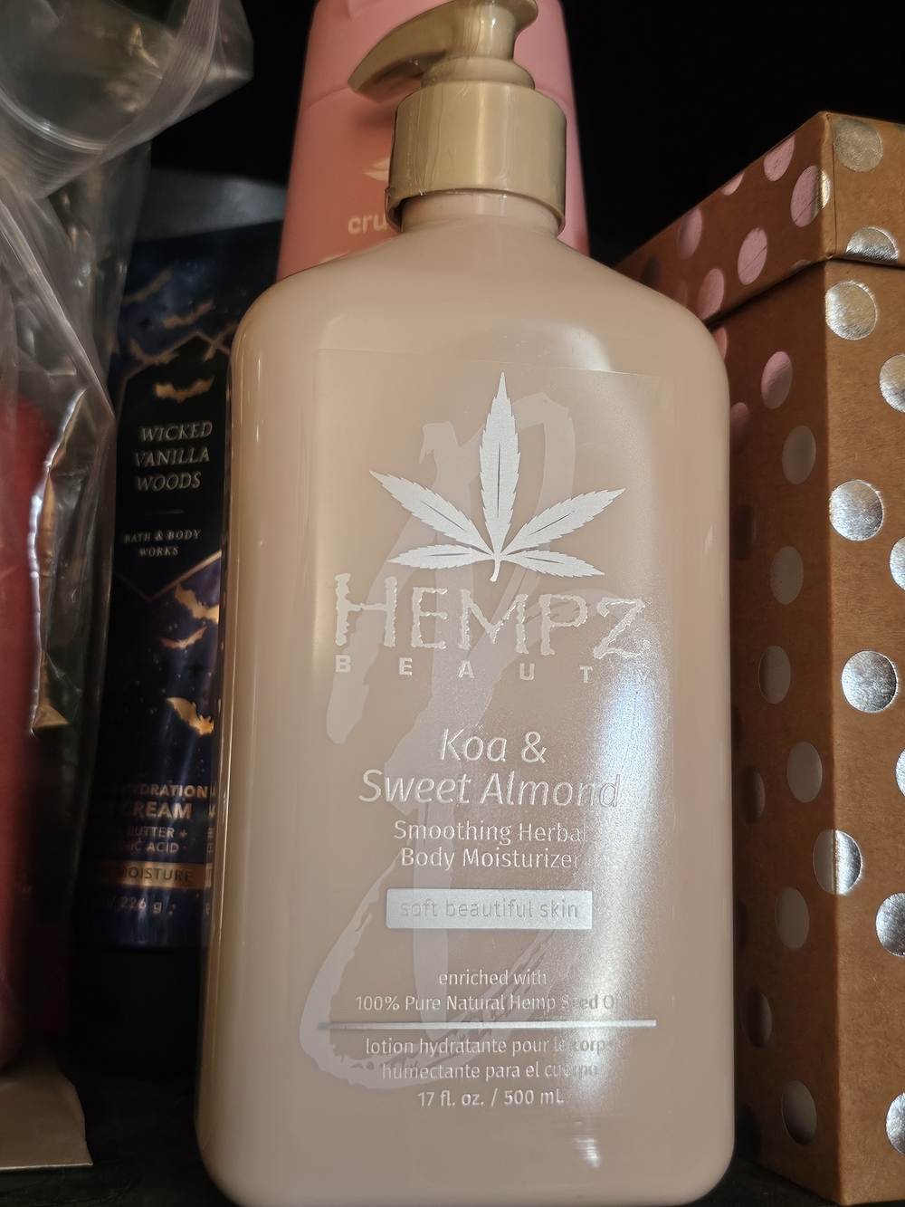 Hempz Koa & Sweet Almond Body Moisturizer Lotion JUMBO